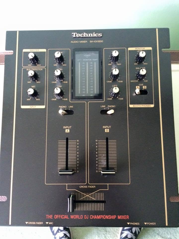 第1位獲得！】 Technics SH-DJ1200 動作確認済み クロスフェーダー未